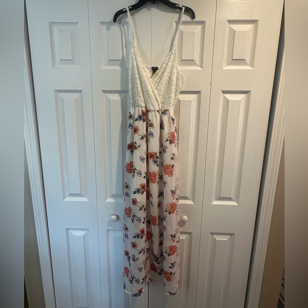 Rue21 white/floral Dress